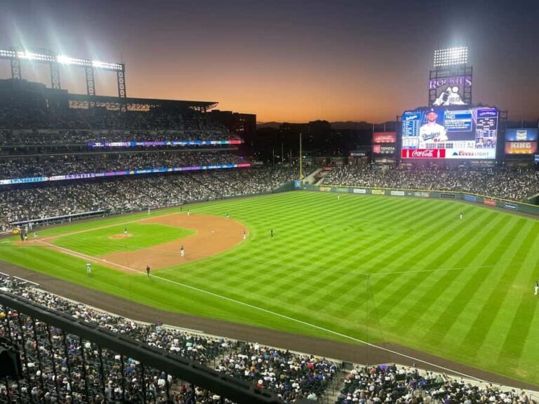 Colorado Rockies Baseball Game Rooftop Experience Ticket - The Spectacle and the Game