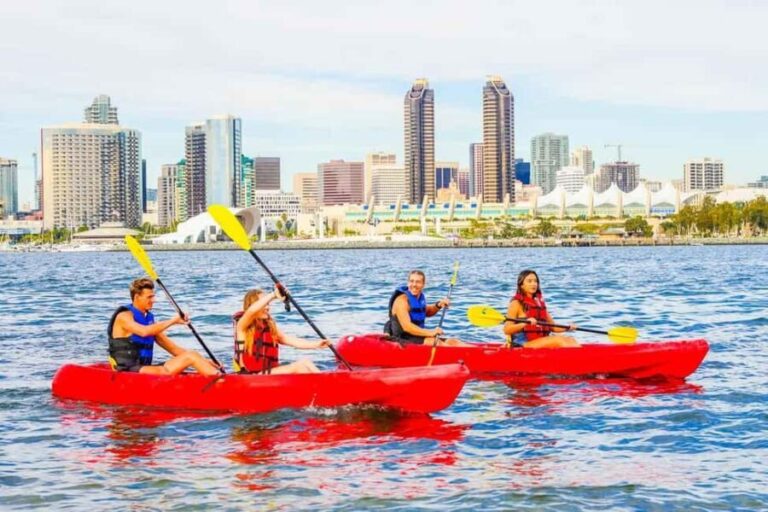Coronado Guided Kayak Tour 90-Min - The Gear and Comfort