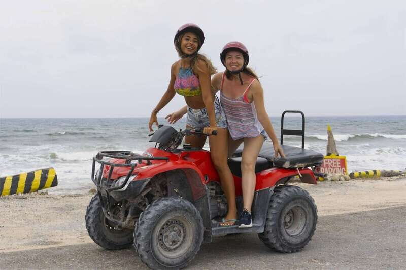 Cozumel Experience: ATV Wild Ride and Clear Boat Adventure - Relaxing at Playa Uvas
