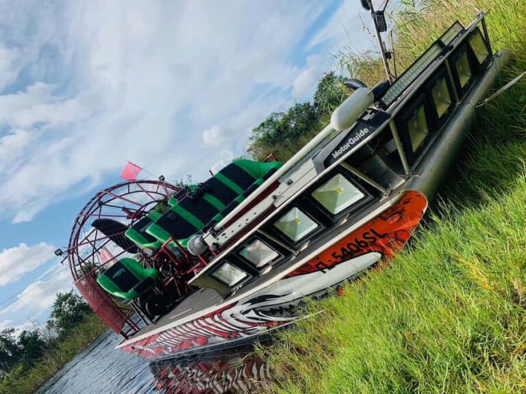 Crystal River: Backwater Adventure on an Airboat - Detailed Itinerary and What to Expect