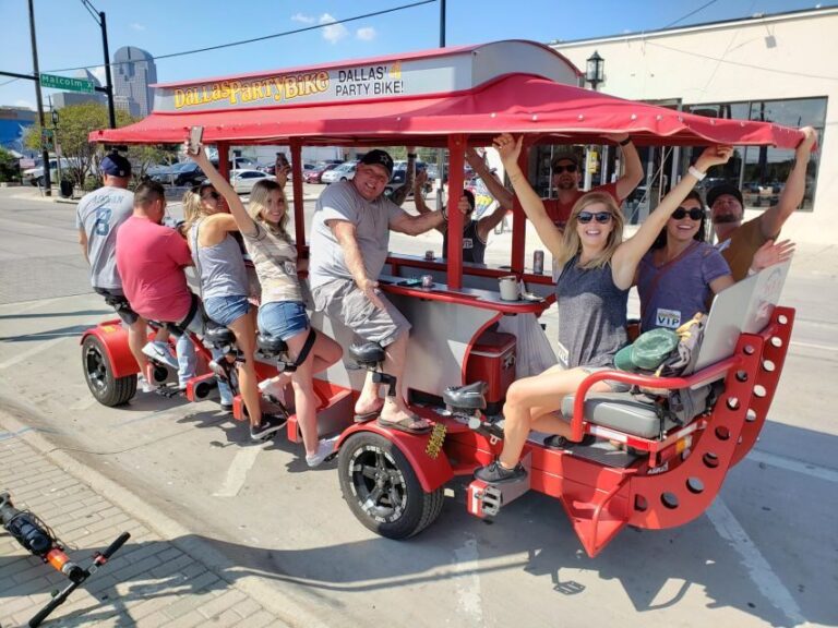 Dallas Party Bike Pub Crawl in Deep Ellum - Who Should Consider This Tour?
