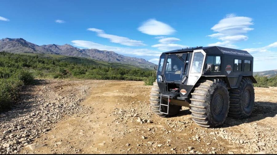 Denali: 3 Hour Fat Truck/SHERP Off-Road Adventure - The Frozen Palisades and Unique Cliffs