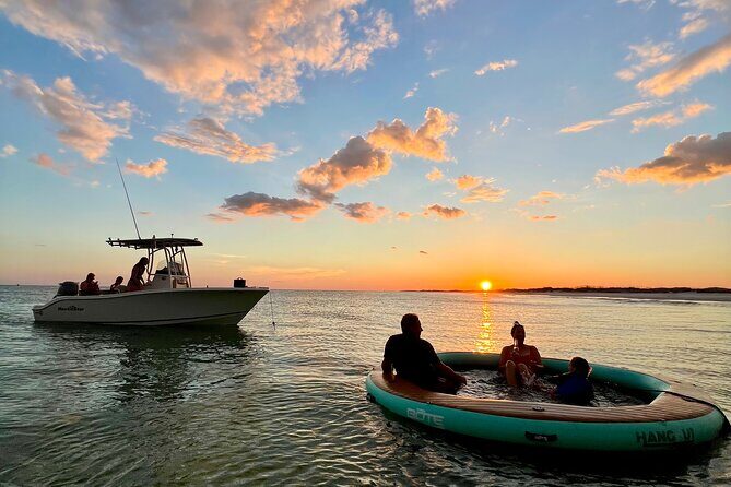 Destin Private Boat Tours Dolphin Crab Island Snorkel Sunset - The Itinerary: What You Can Expect