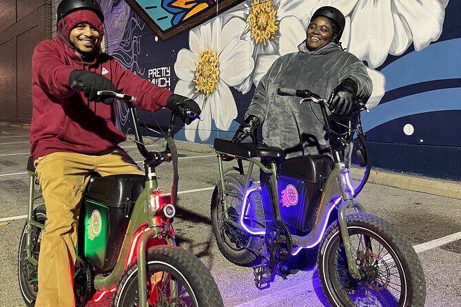 Downtown Dallas Night Sightseeing 2 Hour E-Bike tour - The Itinerary in Detail