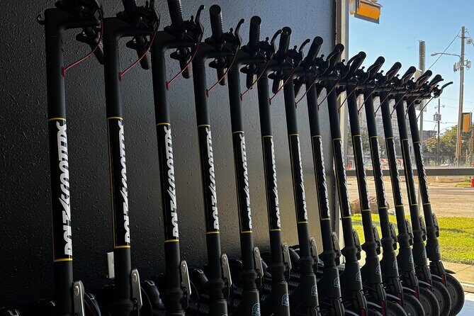 Downtown Houston Sightseeing Self Guided Tour S2 Pro E Scooter - The Sum Up