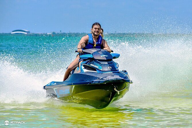 Drive a waverunner & enjoy the adrenaline in the Nichupte Lagoon - The Itinerary & Scenic Highlights