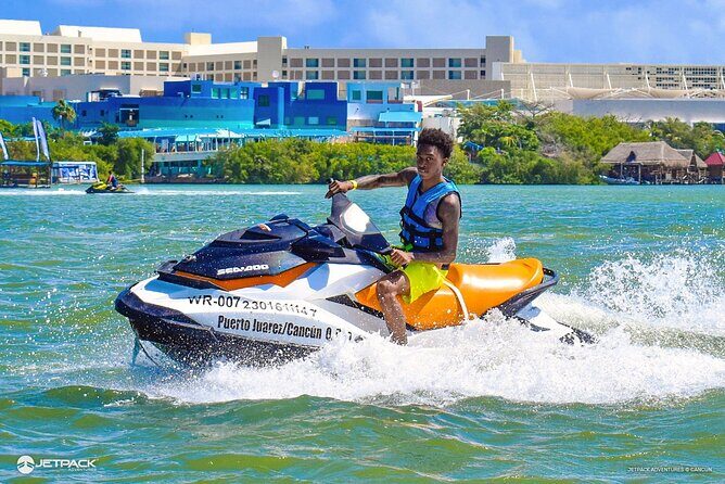 Drive over the mangrove on a WAVERUNNER in Cancun! - The Experience in Detail