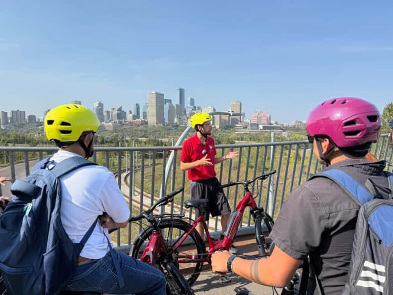 Edmonton: City Bike Tour, Highlights and River Valley - The Itinerary in Detail