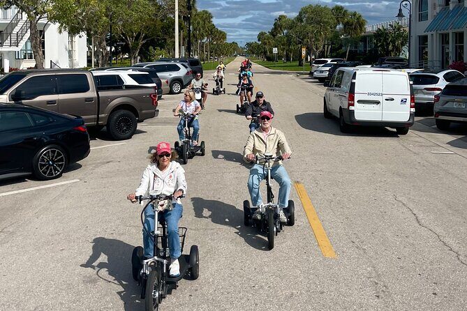 Electric Trike & Moped Tour of Downtown Naples - Fun For Everyone - What to Expect from the Experience