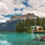 Emerald Lake,Lake Louise JohnstonCanyon&Banff Tour - Emerald Lake: Peaceful Beauty Early in the Day