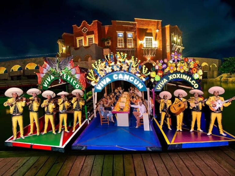 Entrance to Xoximilco Night Park - How the Tour Is Structured