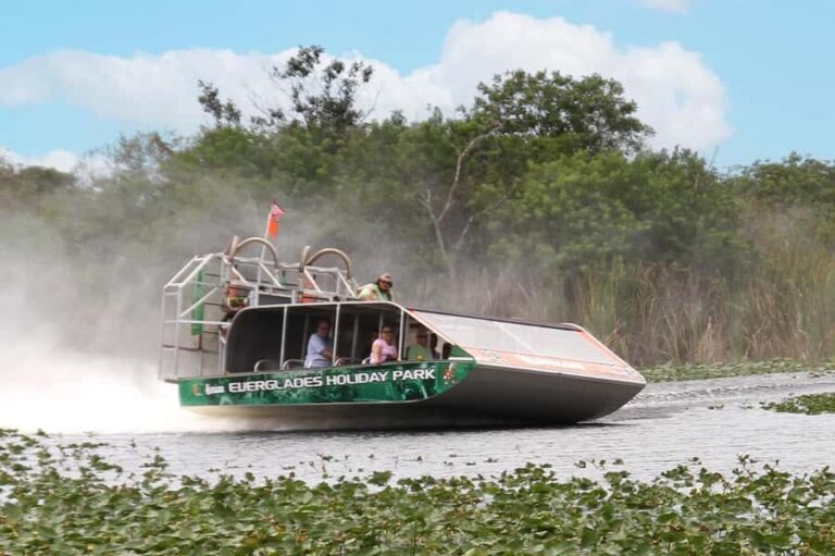 Everglades Holiday Park Airboat Tour - The Entire Experience: From Check-in to Return