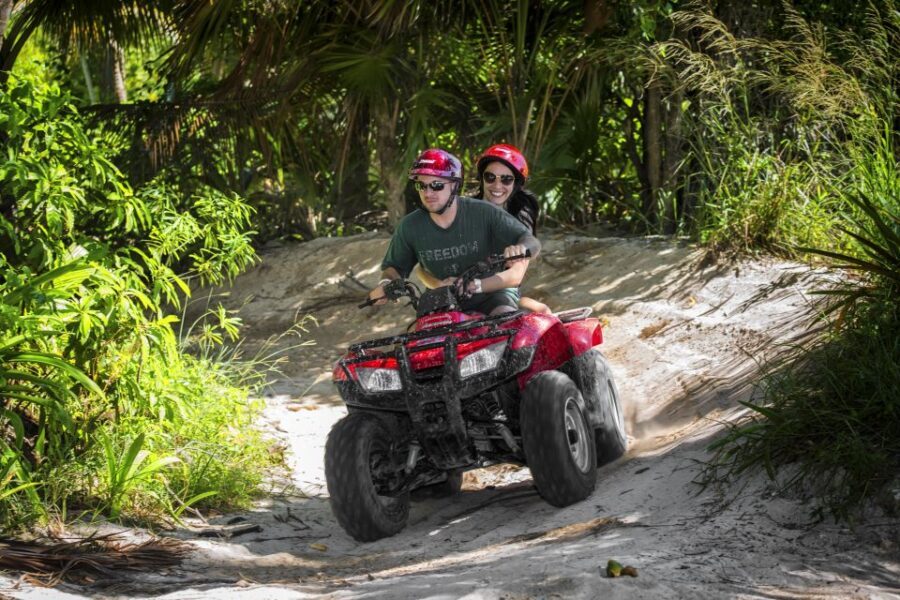 From Cancún: ATV Jungle Trail Adventure and Beach Club - The Experience in Practice