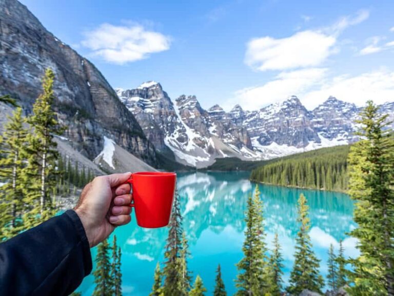 From Canmore/ Banff: Sunrise Moraine Lake and Lake Louise - From Canmore/ Banff: Sunrise Moraine Lake and Lake Louise – A Scenic Morning Adventure