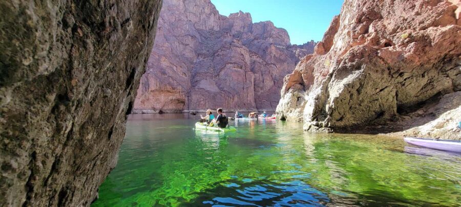 From Las Vegas: Emerald Cave Kayak Tour with Hotel Pickup - Breakdown of the Itinerary