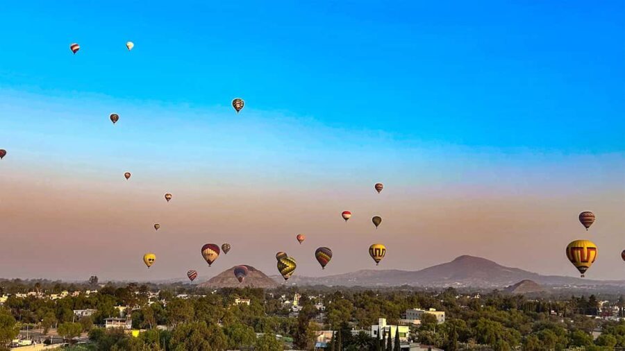 From Mexico City: Fly over Teotihuacan in a hot air balloon - The Itinerary Breakdown