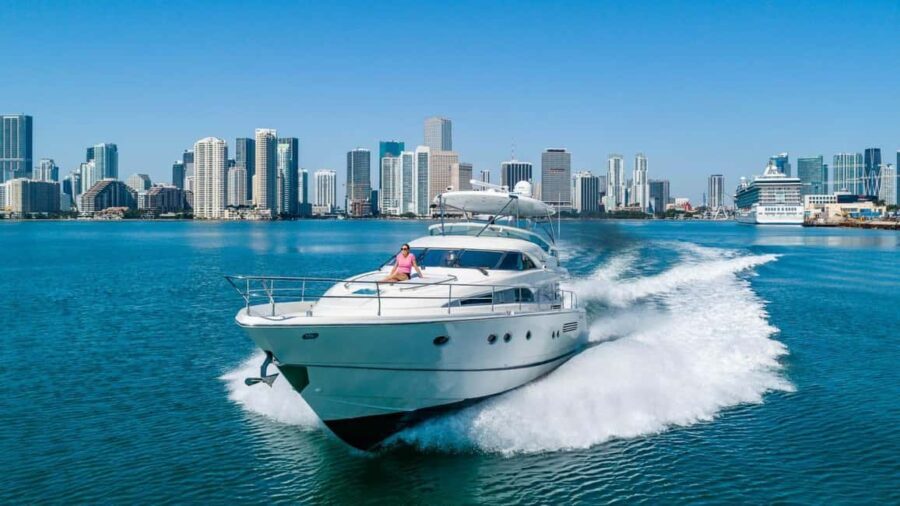 From North Bay Village: Private Boat Party with Champagne - The Value of the Tour
