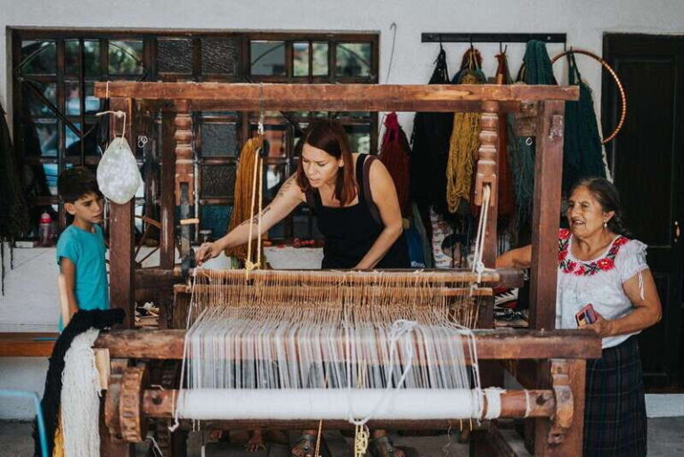 From Oaxaca : Hierve el Agua & more All Included Guided Tour - The Art of Weaving: Visiting Teotitlán del Valle