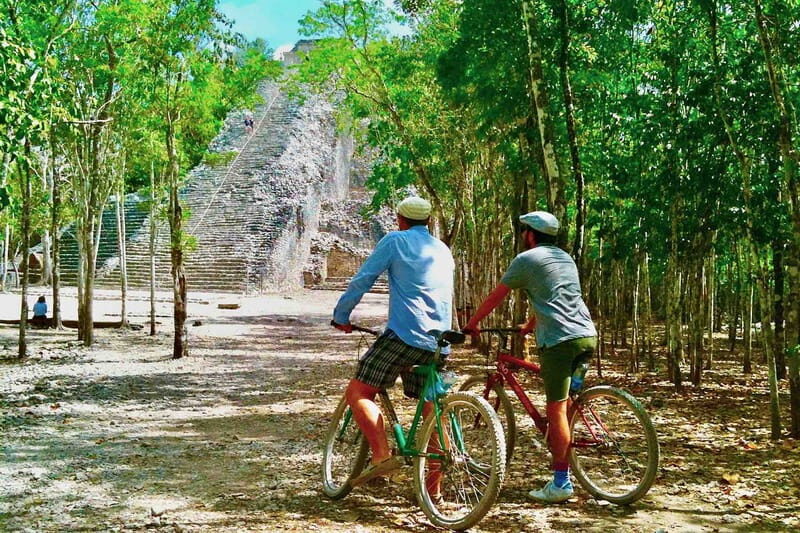 Full Day Tour to Cobá Ruins, Punta Laguna & Cenote - Wildlife & Jungle Trekking at Punta Laguna