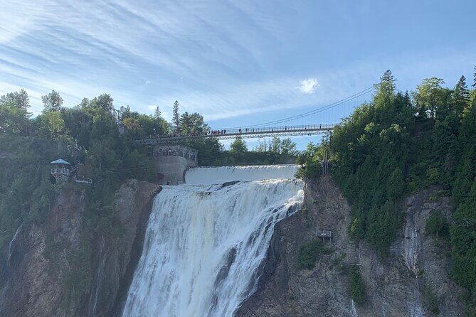 Full day Tour with Private Driver in Quebec - Natural Wonder: Montmorency Falls