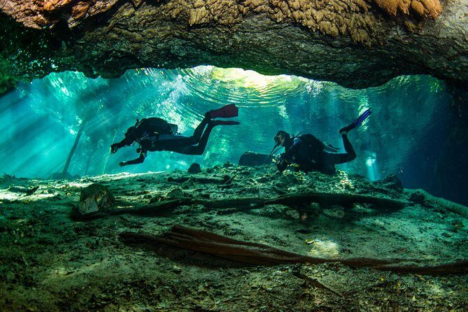 Go for 2 dives in cenote Dos ojos for certified divers - The Value of This Cenote Experience