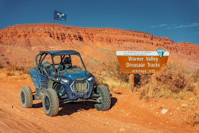 Greater Zion: Dinosaur Tracks in the Desert UTV Tour - FAQ