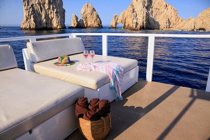 Group Getaway: Private Cabo Catamaran with Water Toys for 20ppl - The Itinerary: What a Typical 3.5 Hours Looks Like