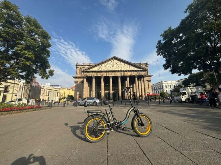 Guadalajara: Fun electric bike tour. - Detailed Breakdown of the Itinerary