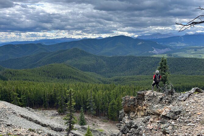 Guided Electric Dirt Bike Surron Tour Banff and Rockies - An Authentic Rocky Mountain Adventure on Electric Bikes