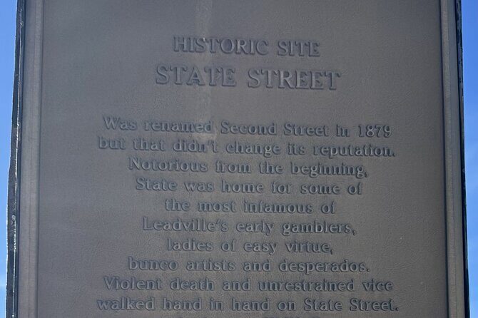 Guided Walking Tour Soiled Doves Leadville Red Light District - What to Expect During the Tour