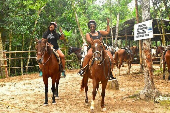 Half Day Horseback Riding Adventure with Cenotes in the Jungle - The Riding Experience