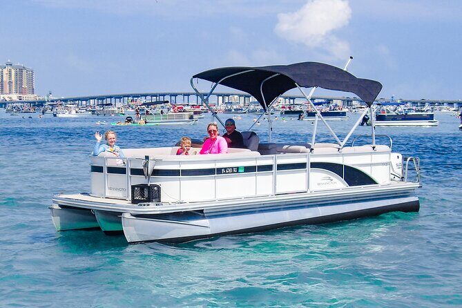 Half Day Pontoon Boat Rental  Fun & Relaxing Water Adventure - The Experience in Detail