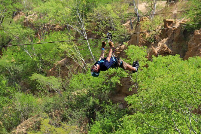 Half-Day Zip Line Adventure in Los Cabos - The Ziplines: Speed, Height, and Length