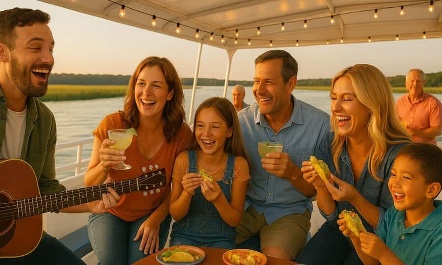 Happy Hour Cruise, Live Music & Taco Bar - The Itinerary in Detail