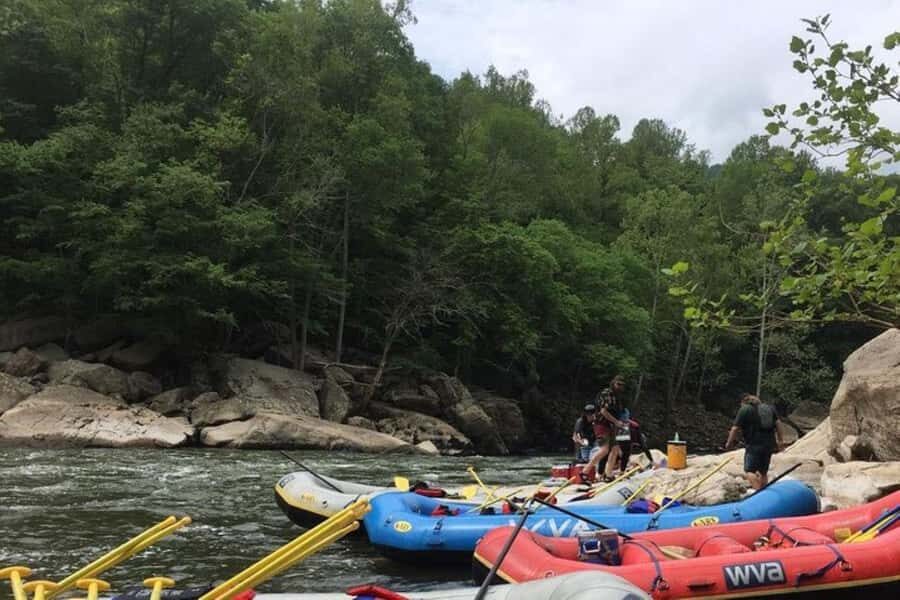 Hico, WV: Lower New River Rafting Day Trip with Lunch - The Final Leg and the Iconic Bridge