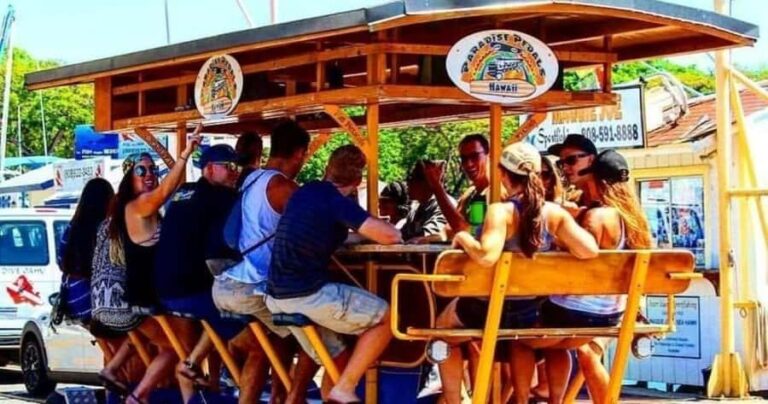Honolulu: Kaka'ako Brewery Tour by 15-Passenger Bike - Breaking Down the Tour: What to Expect at Each Stop