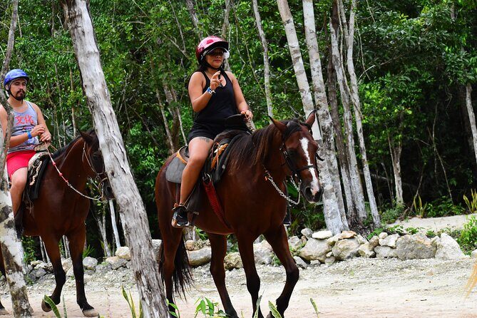 Horseback Riding ATV Shared & Ziplines with Transfer from Cancún - Practical Details and Tips