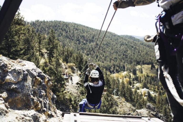 Idaho Springs: Cliffside Zipline Adventure - Scenic Highlights & Views