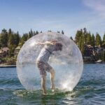 Inflatable Water Ball Rollers at Downtown OWA - The Experience from Travelers’ Perspectives