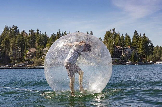 Inflatable Water Ball Rollers at Downtown OWA - The Experience from Travelers’ Perspectives