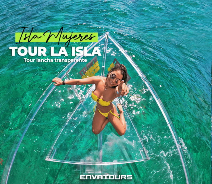 Isla Mujeres: Excursion Crystal Boat Tour at the Caribbean - What You Can Expect on the Tour