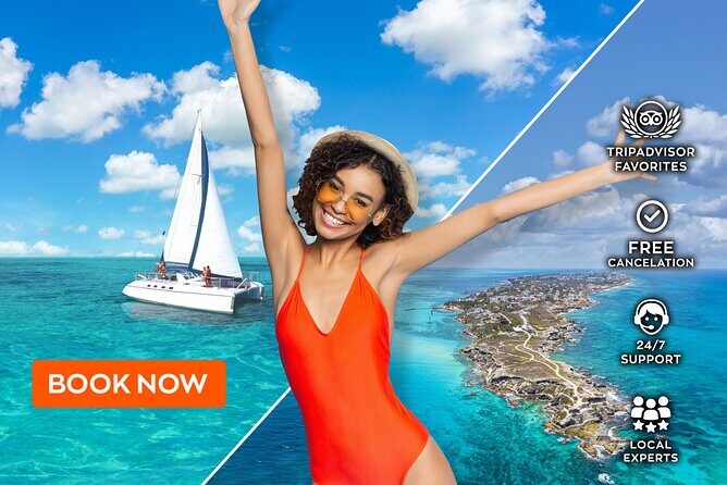 Isla Mujeres VIP Premium Catamaran Transport & Dock fee Included - What Sets This Tour Apart