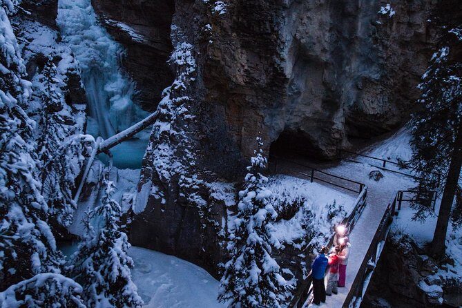 Johnston Canyon Evening Icewalk - The Equipment & Safety