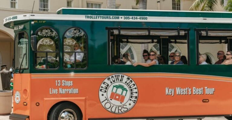 Key West: Old Town Trolley 13-Stop Hop-On Hop-Off Tour - What to Expect on the Tour