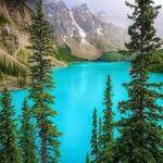 Lake Louise, Emerald Lake, Minnewanka Cruise & Banff Town - First Stops: Johnson Lake and Two Jack Lake