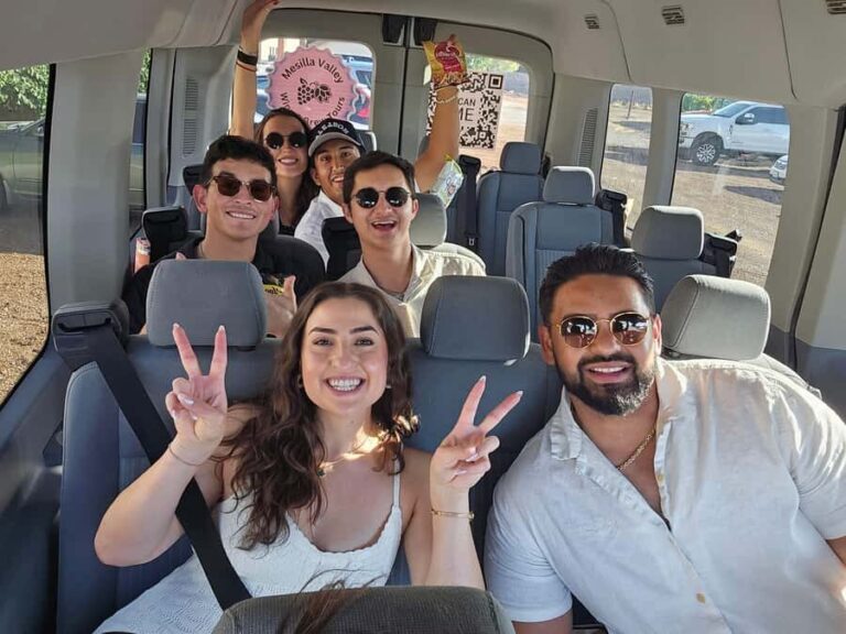 Las Cruces/El Paso: Weekend Wine Tour to three wineries - Frequently Asked Questions