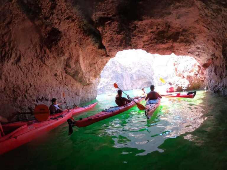 Las Vegas: Hoover Dam & Emerald Cave Kayak Combo with Lunch - The Itinerary in Detail: What to Expect
