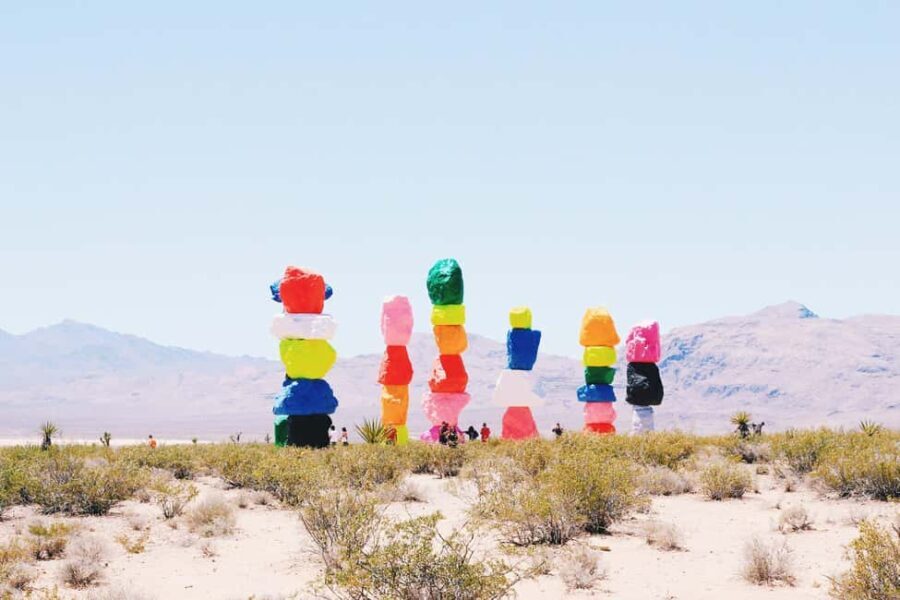 Las Vegas: Valley of Fire Seven Magic Mountains Welcome Sign - Itinerary Breakdown: From Vegas to the Desert’s Best