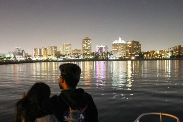 Long Beach: Private Night Yacht Cruise With City Lights - The Sum Up