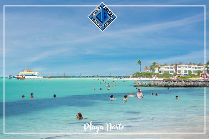 Luxury Catamaran tour to Isla Mujeres with Transportation from Cancun - Lunch and Beach Club Relaxation